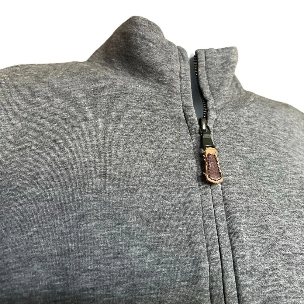 Mens Banana Republic Pre-Vintage Full Zip Pop Collar Pullover Shirt - Sz XL